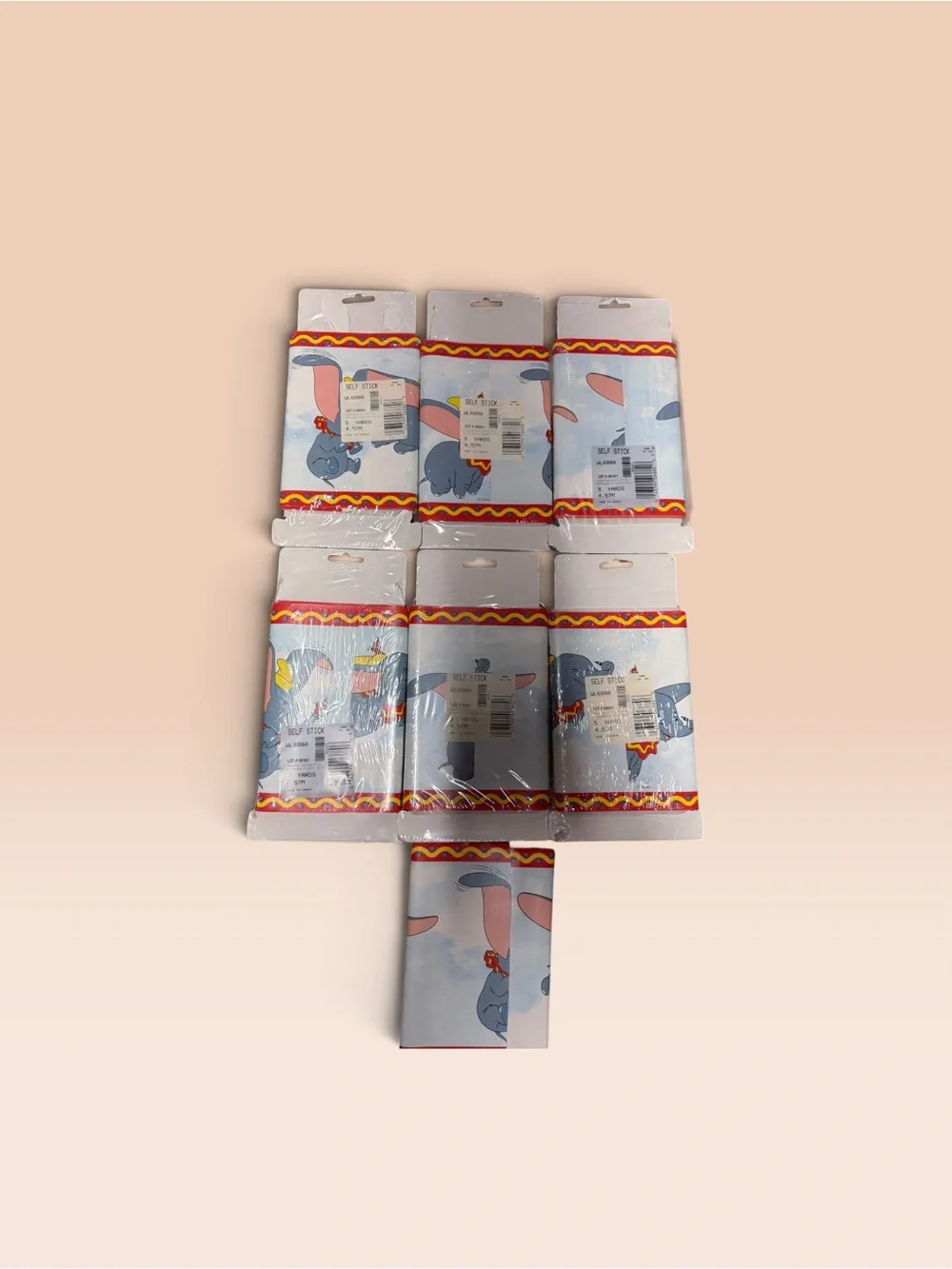 Disney Dumbo wall paper strips